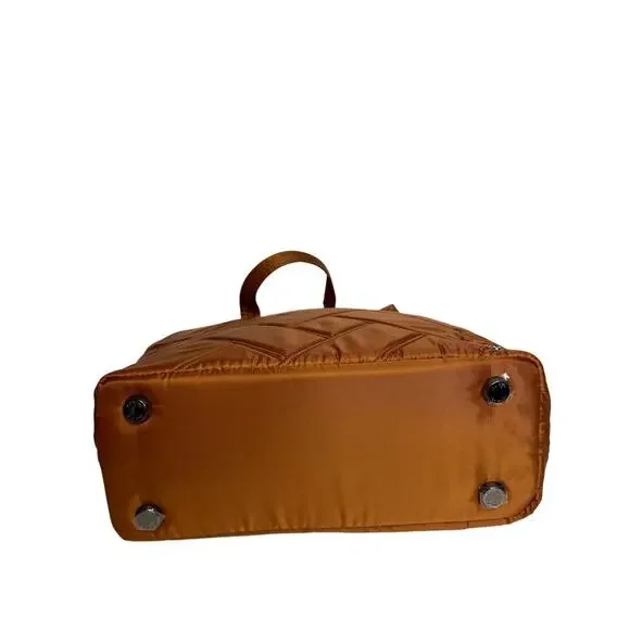 Lug women’s Skyliner Tote Bag Copper Brown - Picture 4 of 12